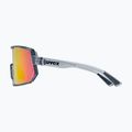 Ochelari de soare UVEX Sportstyle 235 smoke transparent/mirror red 5