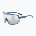 Ochelari de soare UVEX Sportstyle 235 stone blue matt/mirror silver